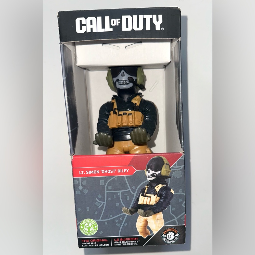 💥Call of Duty LT. Simon Ghost Riley Phone / Controller Holder by Cable Guys